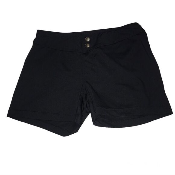 Athleta workout shorts size XS spandex black - Picture 1 of 6